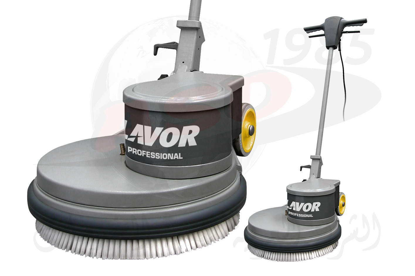 ماكينة تنظيف سجاد وأرضيات سنجل ديسك قدرات مختلفة LAVOR SDM 45G-16