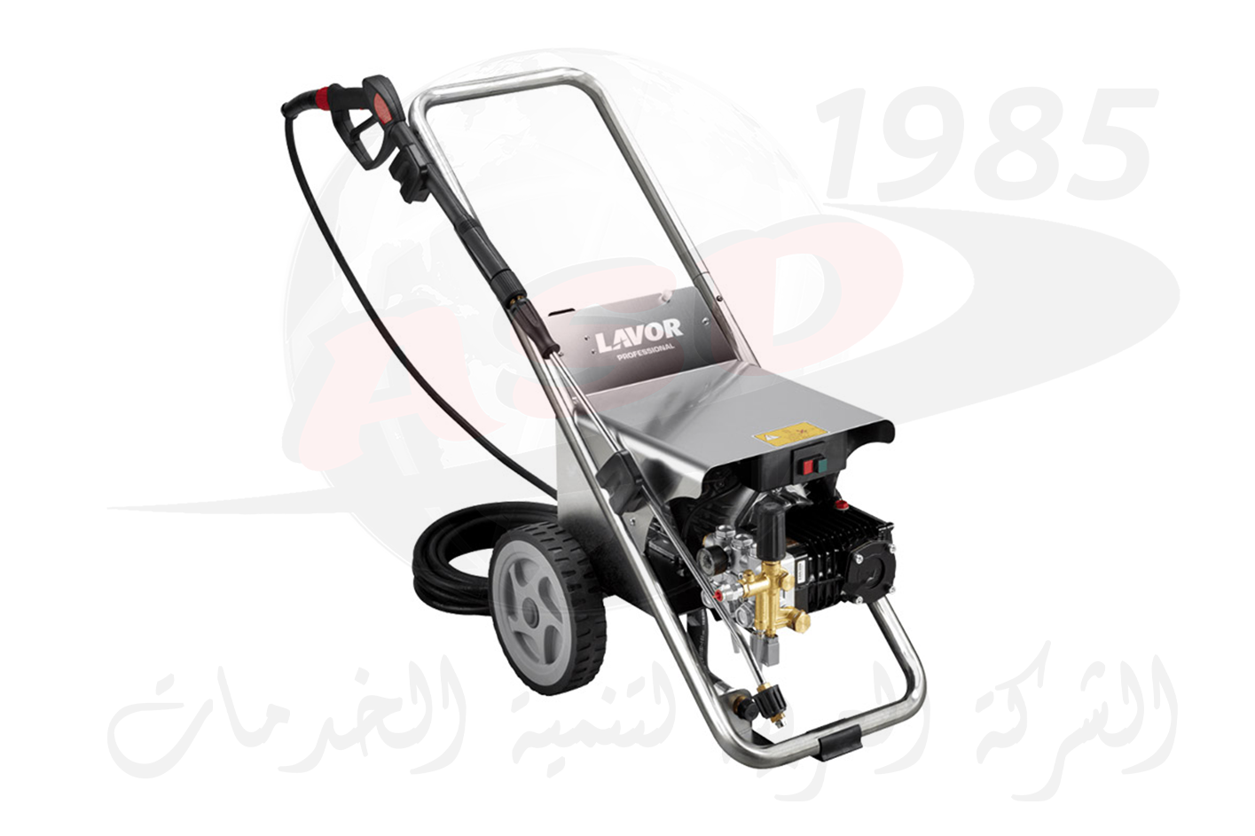 ماكينة غسيل ضغط عالي وش نيكل 200 بار  9.25 حصان موديل HYPER CR 2015 LP