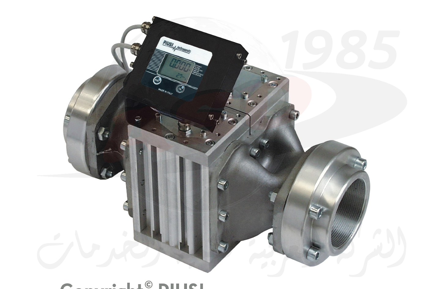 عداد تدفق Flowmeter سولار 3 بوصة ميكانيكي قراءة ديجيتال موديل K900