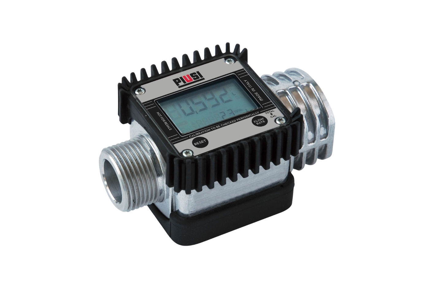 عداد تدفق Flowmeter سولار ومياه 1 بوصة ديجيتال جسم ألومنيوم موديل K24