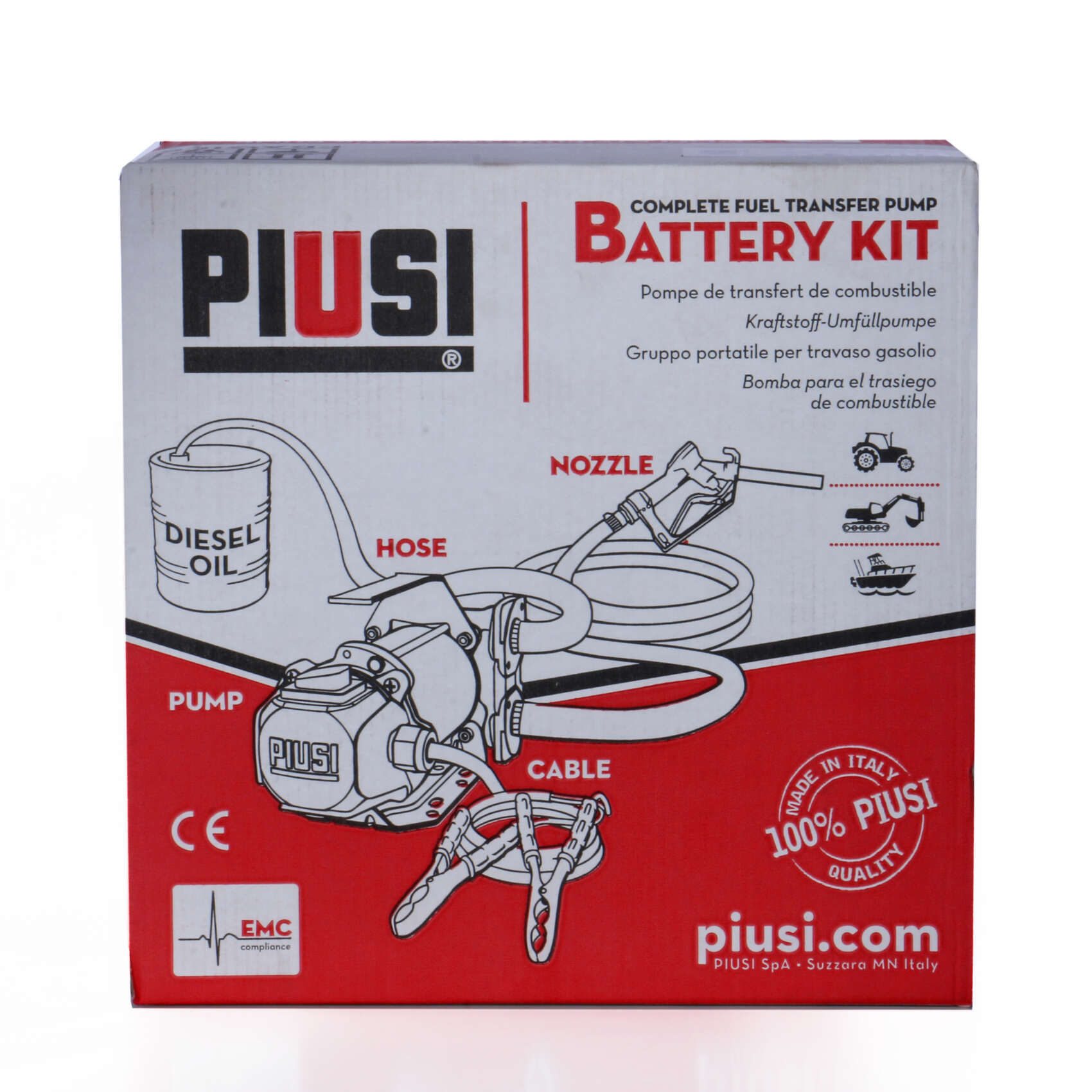 وحدة تفويل سولار بدون عداد وفلتر 24 فولت موديل BATTERY KIT - صورة 7