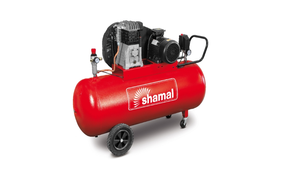كمبروسر هواء سير SHAMAL SB38C/270 CM3 سعة 270 لتر – 3 حصان – 10 بار – صناعة إيطالي