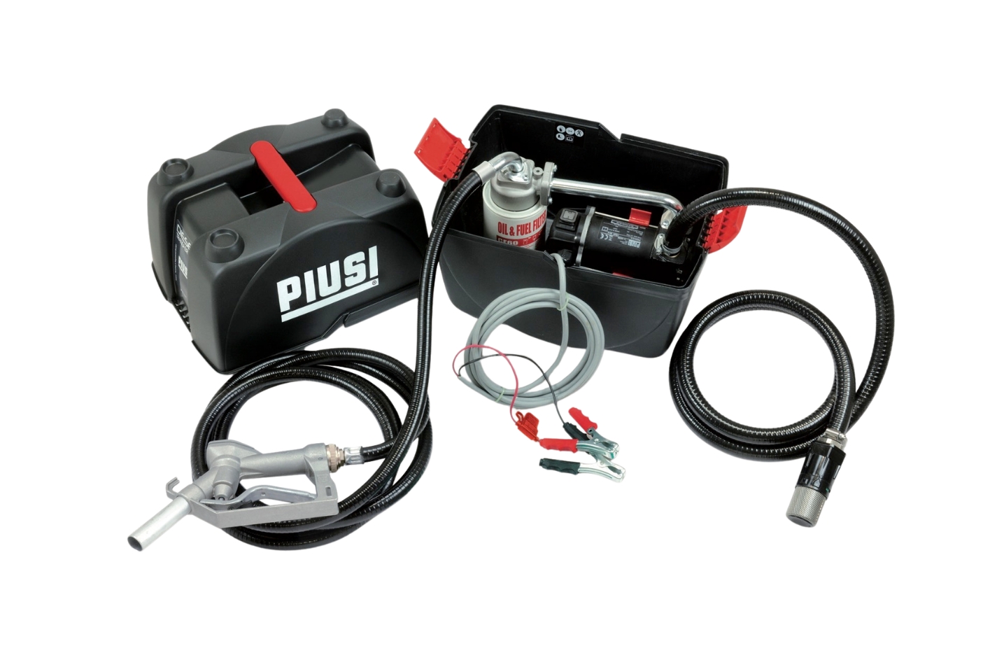 وحدة تفويل سولار شنطة  24 فولت كاملة موديل PIUSI BOX 24V