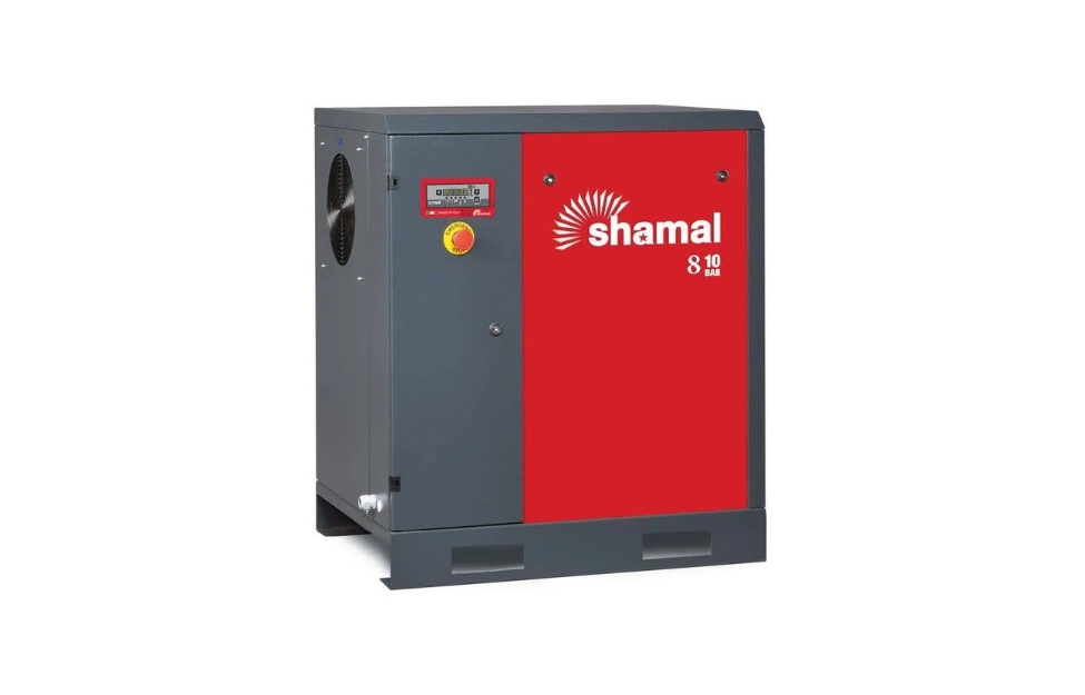 كمبروسر حلزوني SHAMAL STORM 8-10 قدرة 10 حصان – 10 بار – صناعة إيطالي