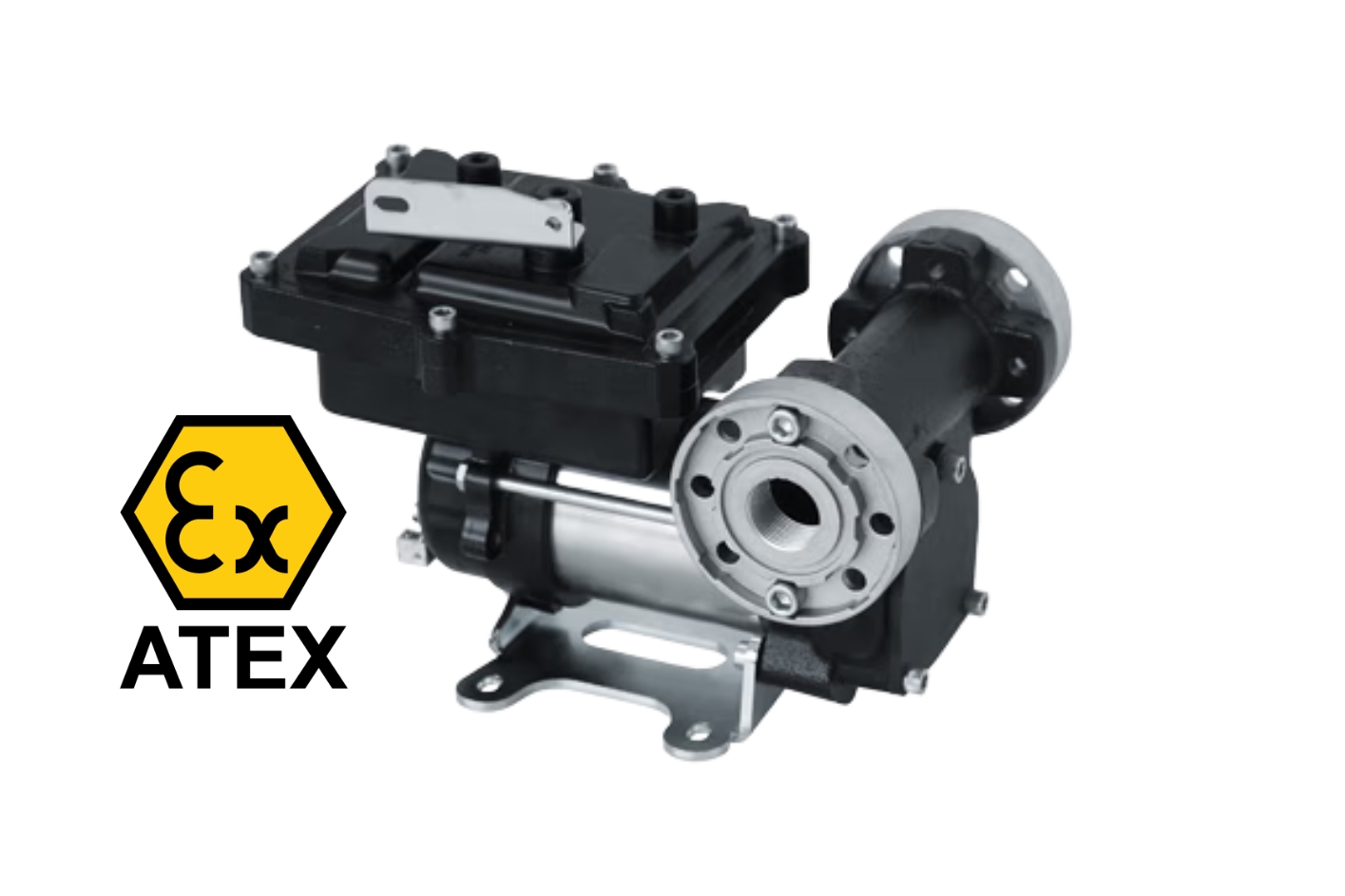طلمبة سولار وبنزين fuel pump ضد الإنفجار تصريف 50 لتر في الدقيقة موديل EX50 230V AC ATEX
