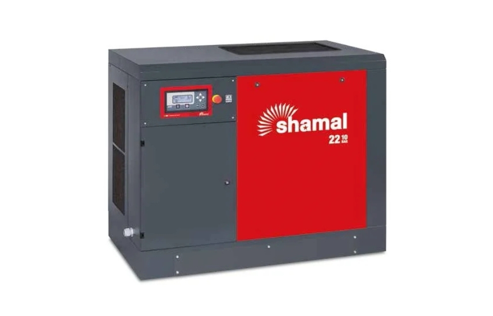 كمبروسر حلزوني SHAMAL STORM 22-10 قدرة 30 حصان – 10 بار – صناعة إيطالي