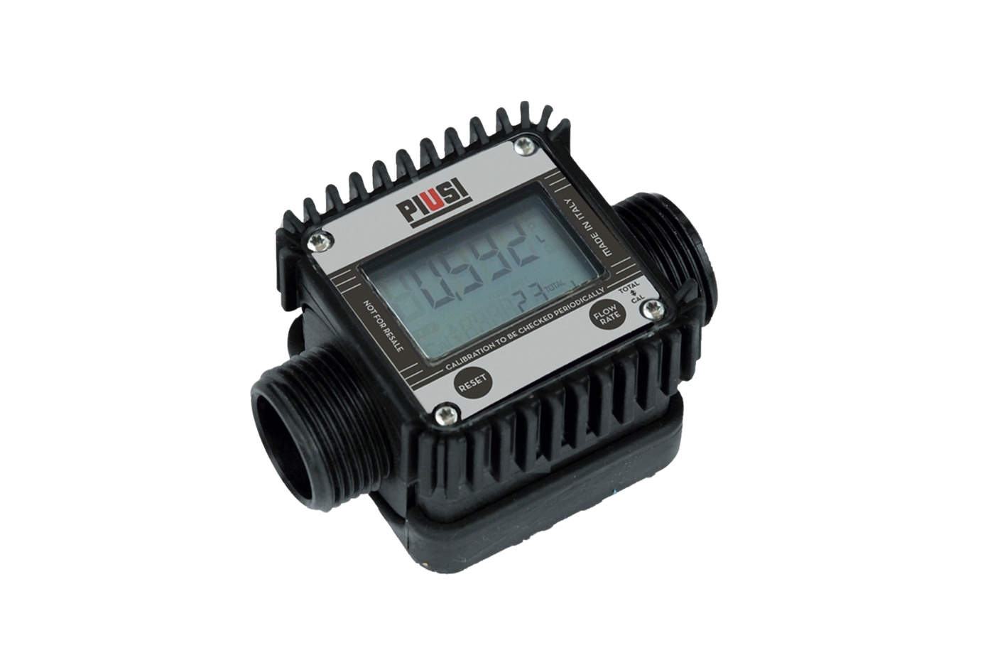 عداد تدفق Flowmeter سولار ومياه 1 بوصة ديجيتال جسم بلاستيك موديل K24