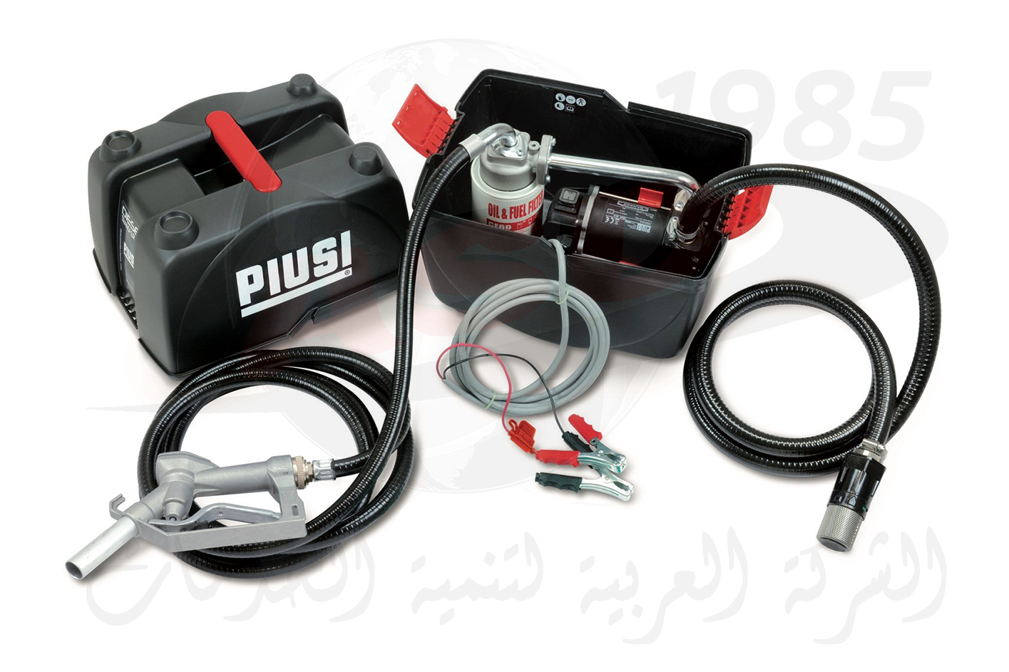 وحدة تفويل سولار شنطة  12 فولت كاملة موديل PIUSI BOX 12V